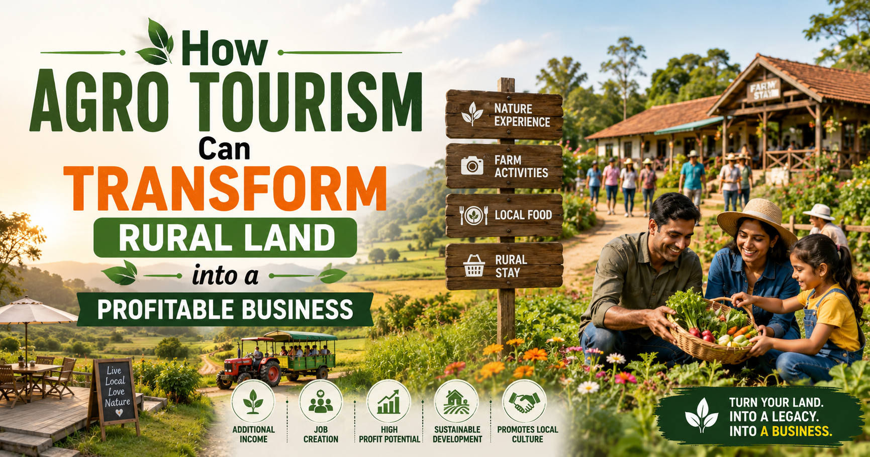 How Agro Tourism Can Transform Rural Land into a Profitable Business